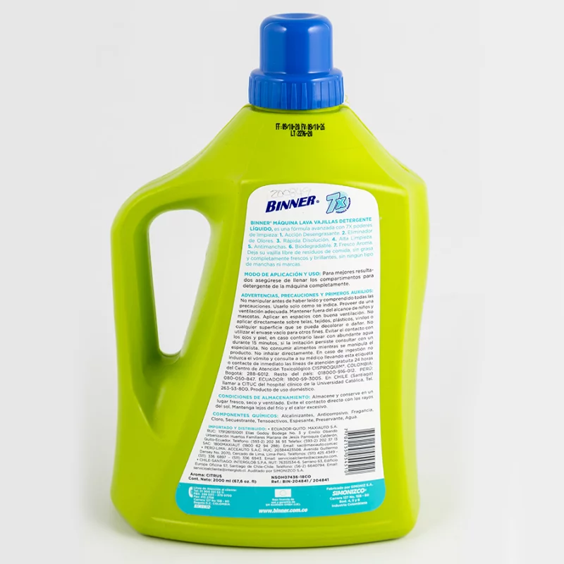 Lavaloza Maquina Binner 204841 2 Lt