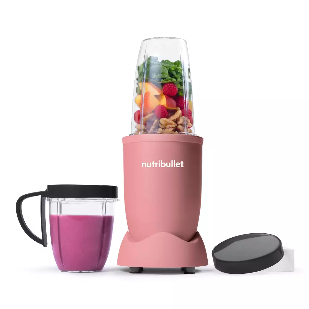 Licuadora Nutribullet 600 Watts-Rosado
