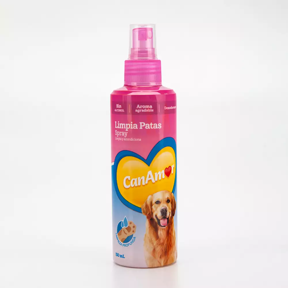 Limpia patas canamor 150 ml spray slp