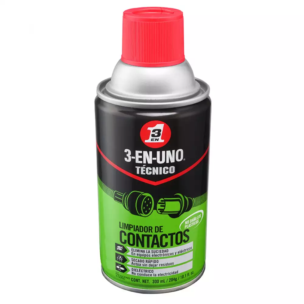 Limpiador Contactos 3-En-Uno 6440300 300Ml