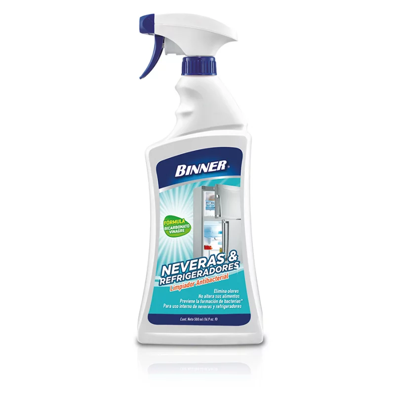 Limpiador De Nevera Binner Antibacterial  500Ml Blanco