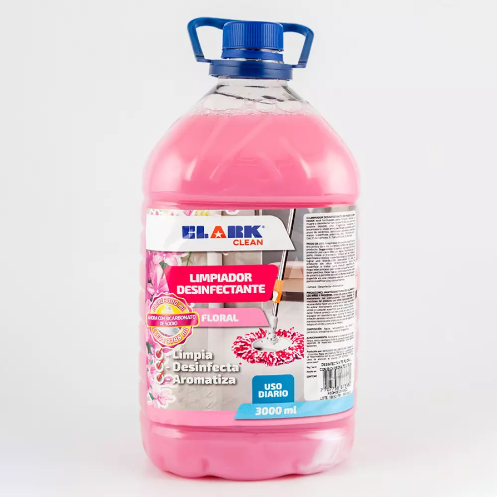 Limpiador desinfectante bicarbonato floral 3785 Ml