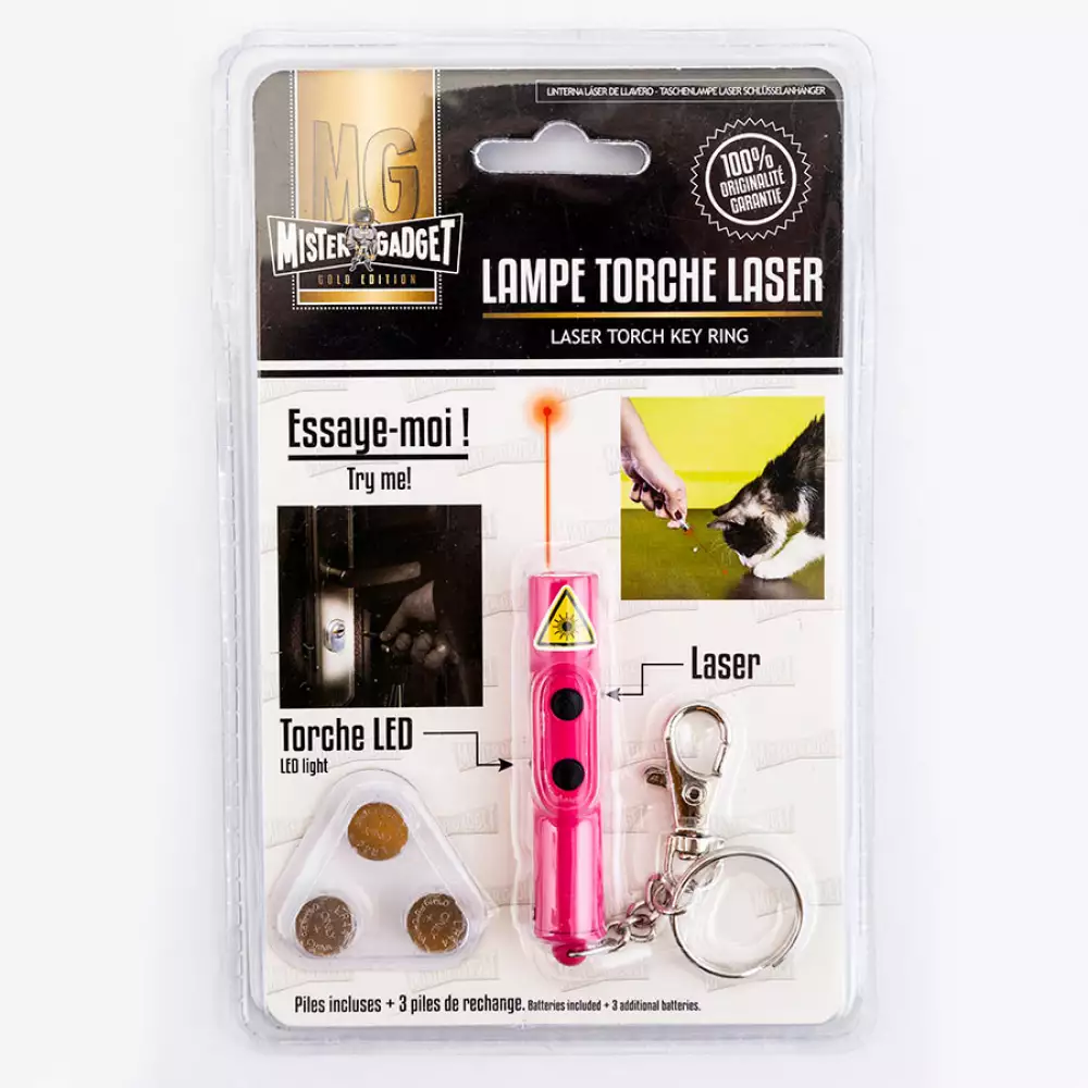 Llavero mister g lt2334 con laser