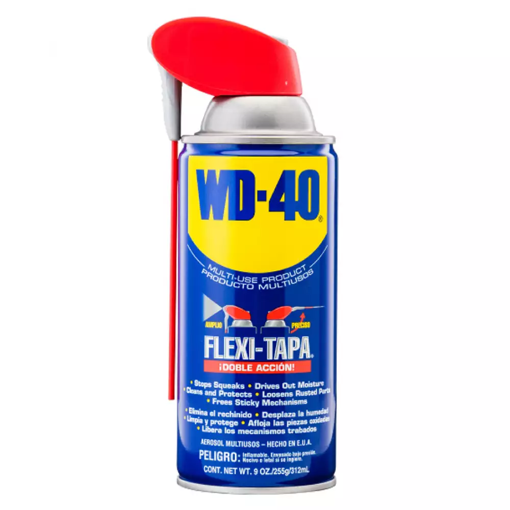 Lubricante multiusos wd-40 9oz flexi tapa