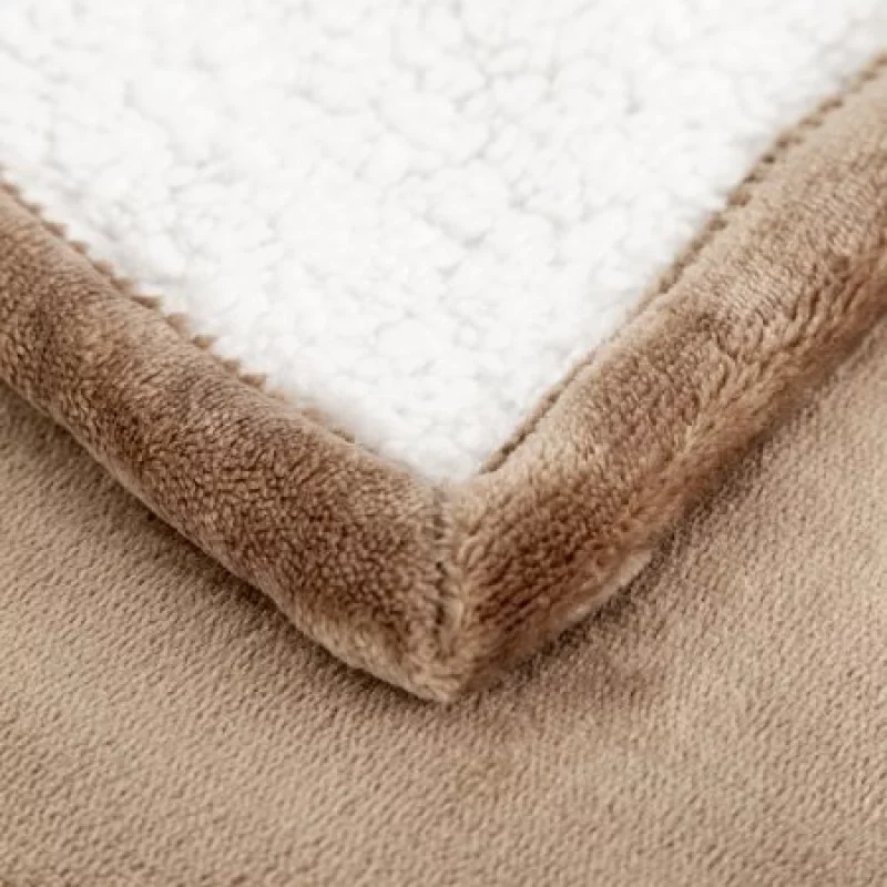 Manta Ovejera Taupe Expressions 110X150Cm