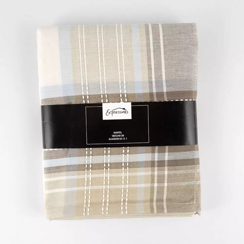Mantel 180X240 Cm Algodon Gs 12  1