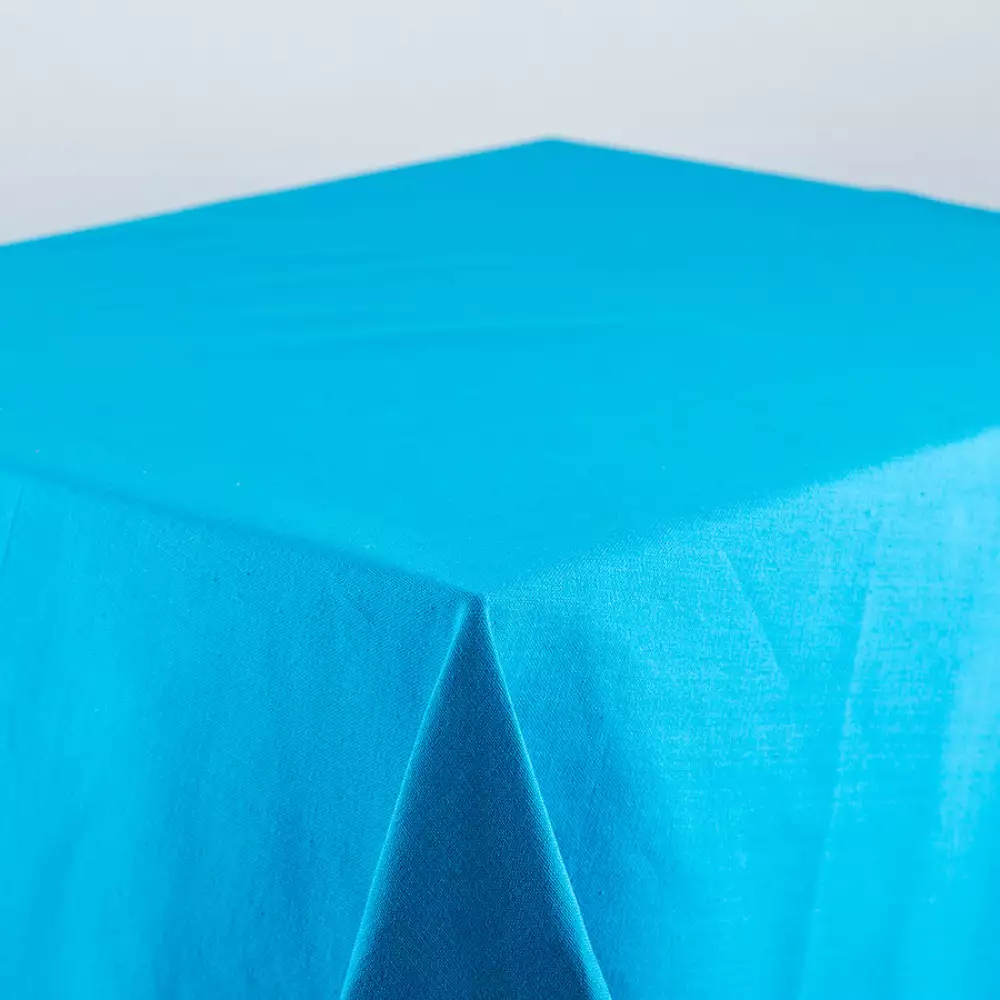 Mantel expressions azul 140 X 180cm 100% algodón 240gr