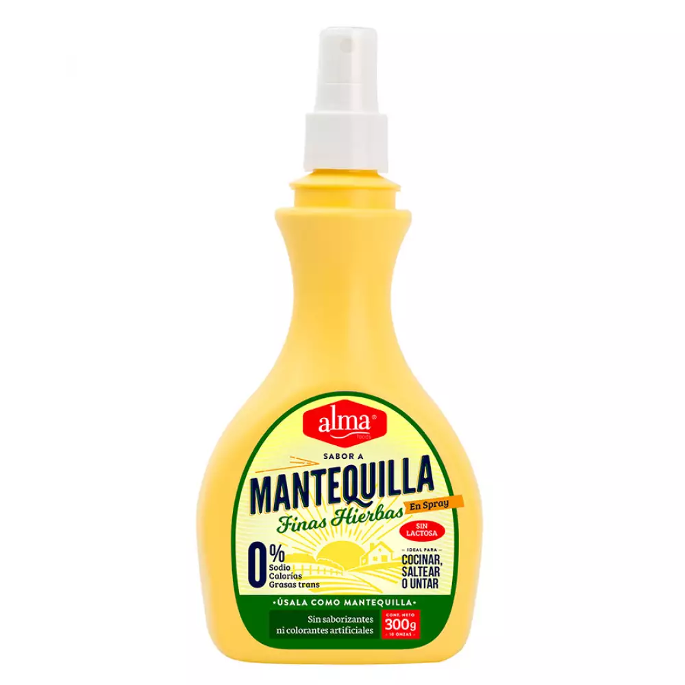 Mantequilla Alma Sabor Finas Hierbas 300 G