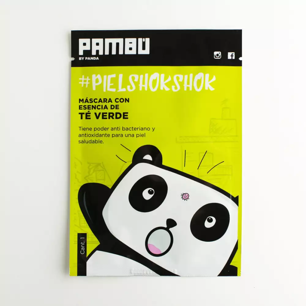Mascarilla Facial Pambu Te Verde 661787073597