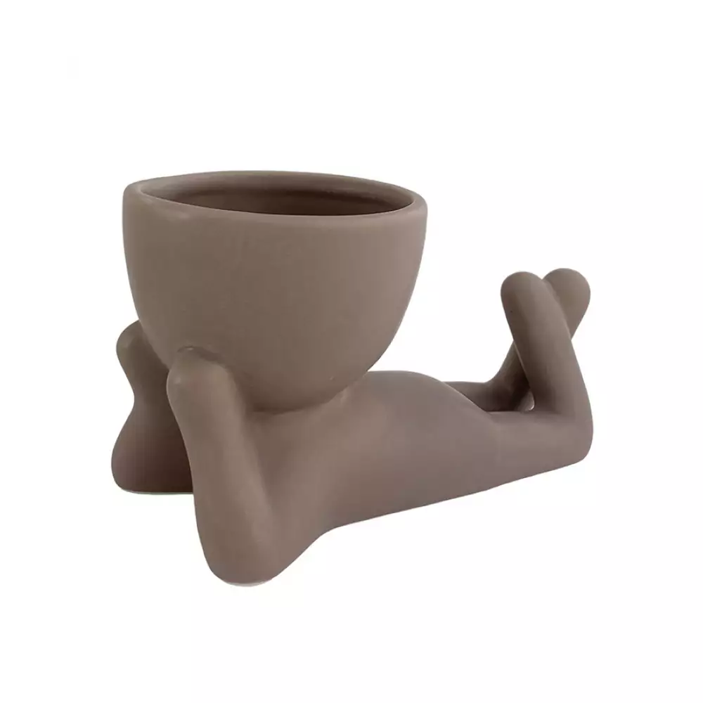 Matera Body Concepts Sweet Mocca 8X9X8Cm Marron Ceramica 532-5