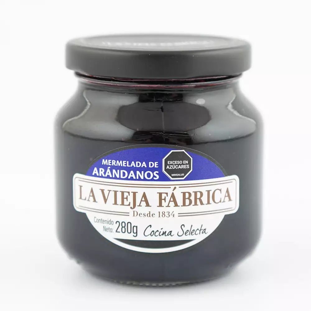 Mermelada La Vieja Fabrica 280 Gr Arandano 8922