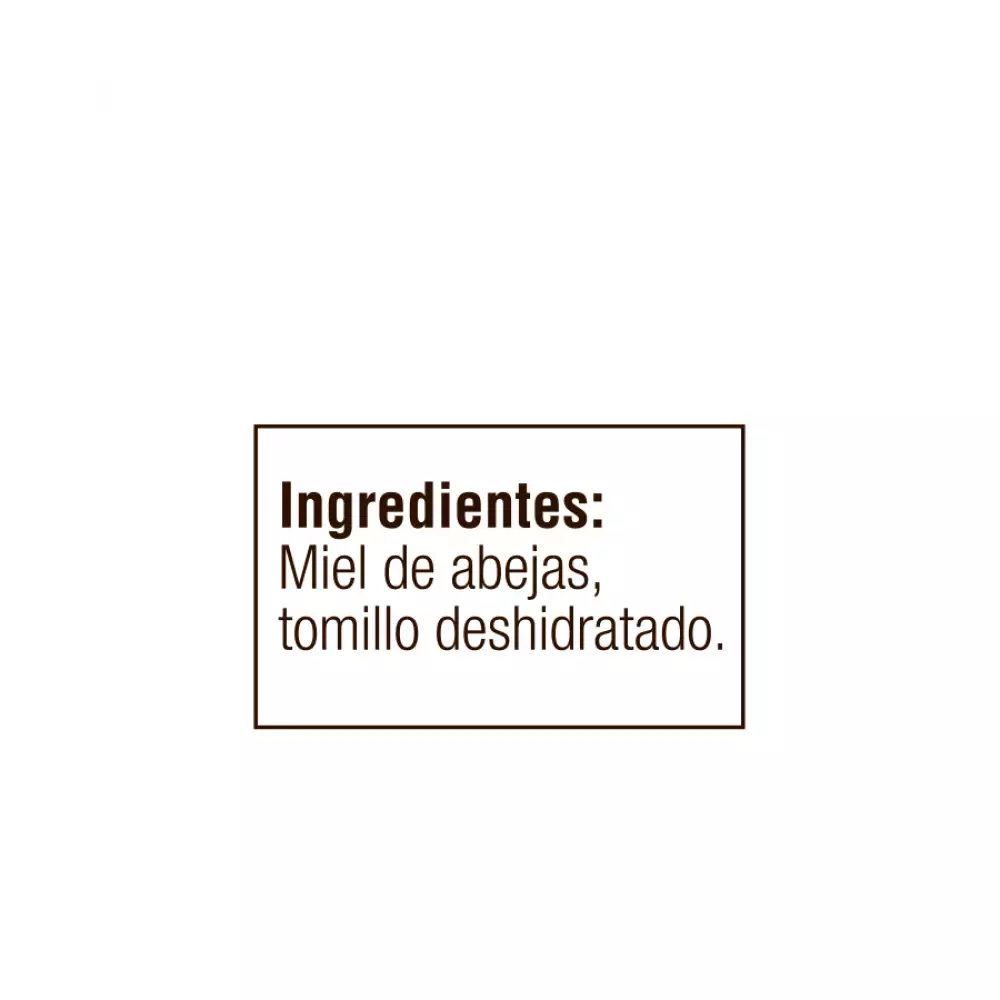 Miel de abejas lok 3542 x490 gr natural con tomillo