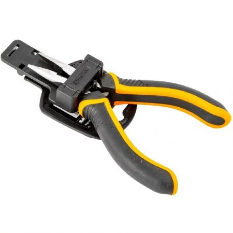 Mini Pinza Tactix 4 3/4"/120Mm Negro Con Naranja