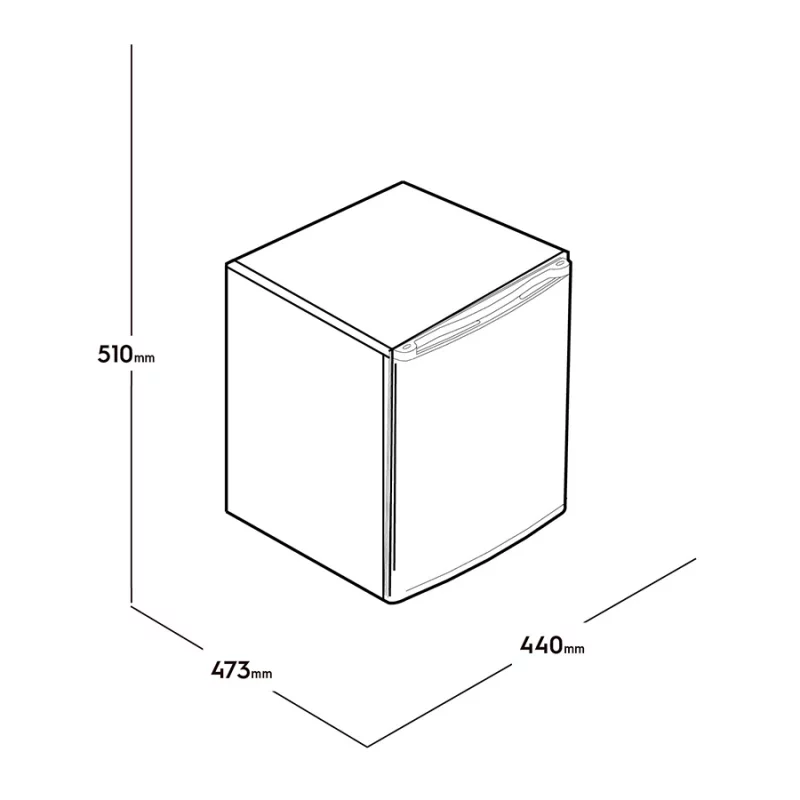 Minibar Electrolux 47 Lt Gris Erd50W3Hus