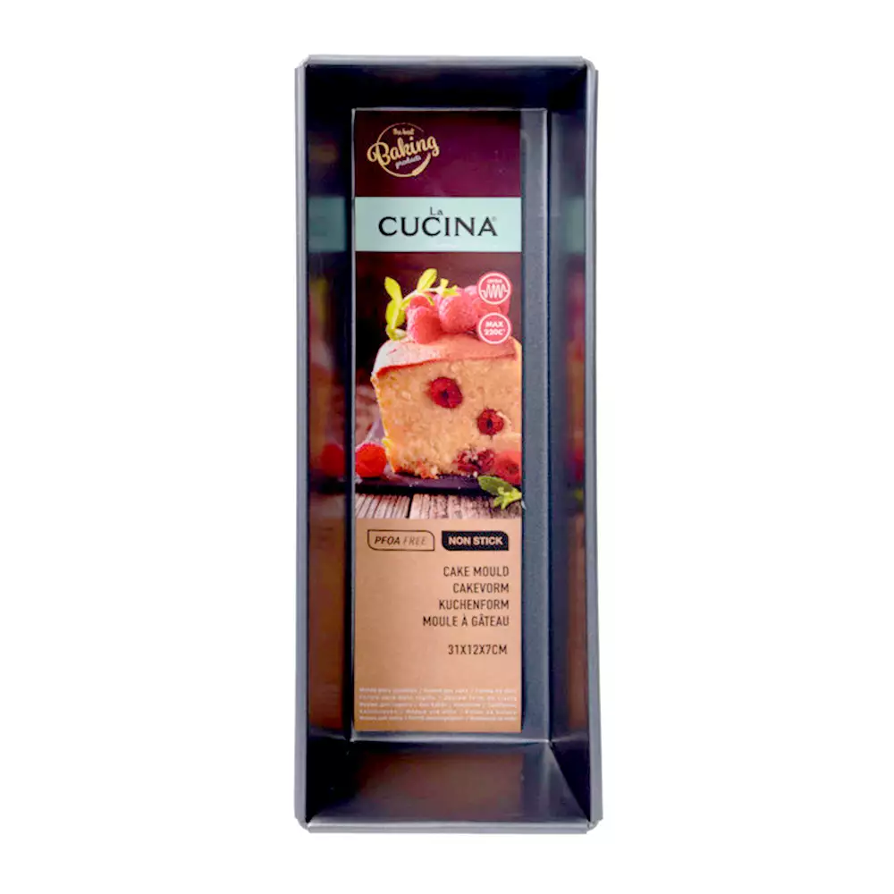 Molde La Cucina 11X7Cm Negro Acero 170112180