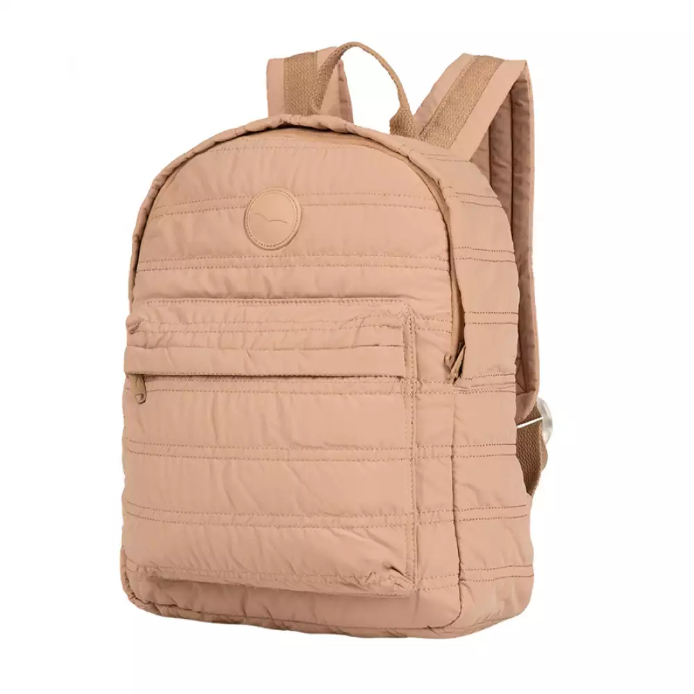 Morral Lugano Glide Mini 27X39X27Cm Taupe Poliester 24210