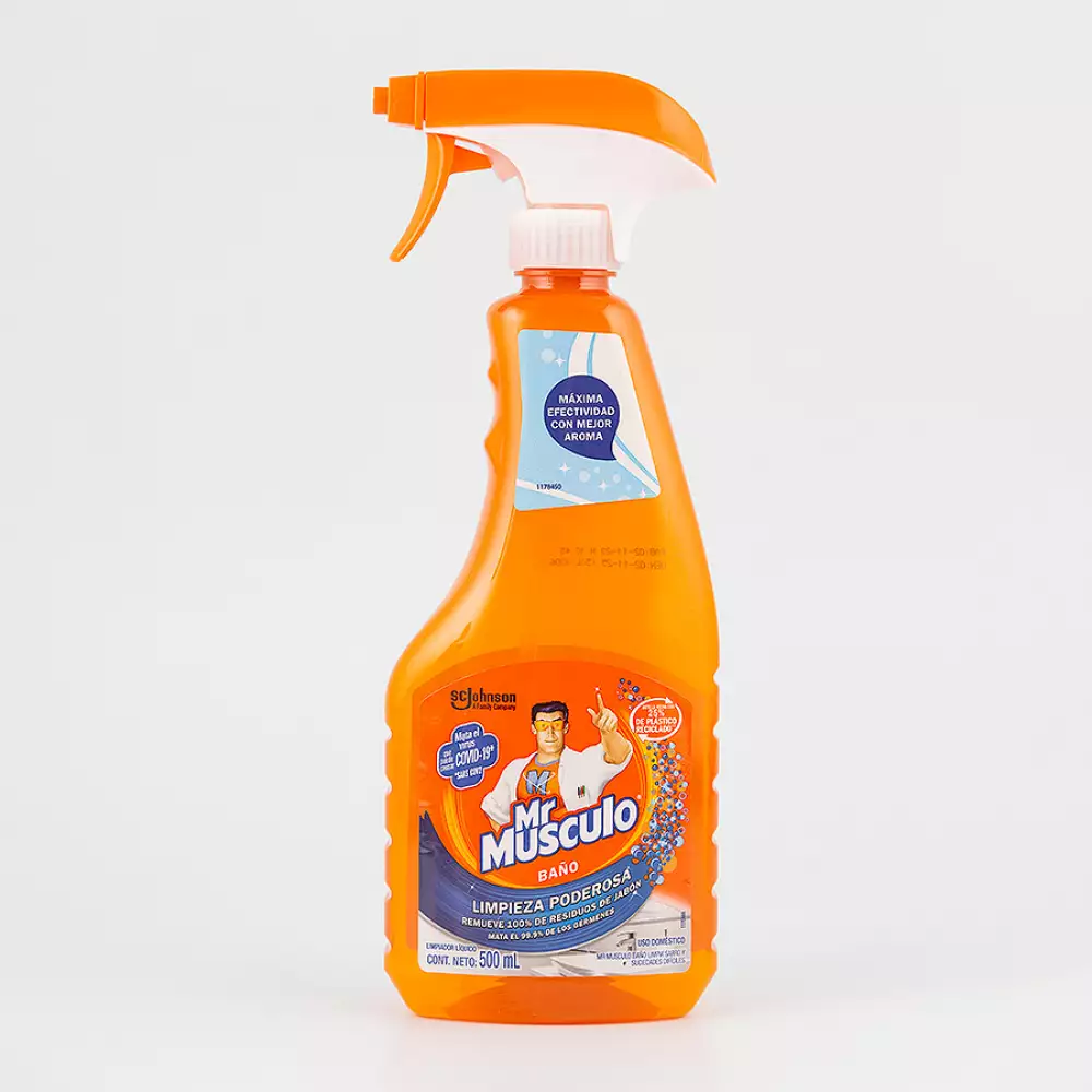 Mr Musculo Total Bañ Mr Musculo 334769   500 Ml  1 Und  350 Gr