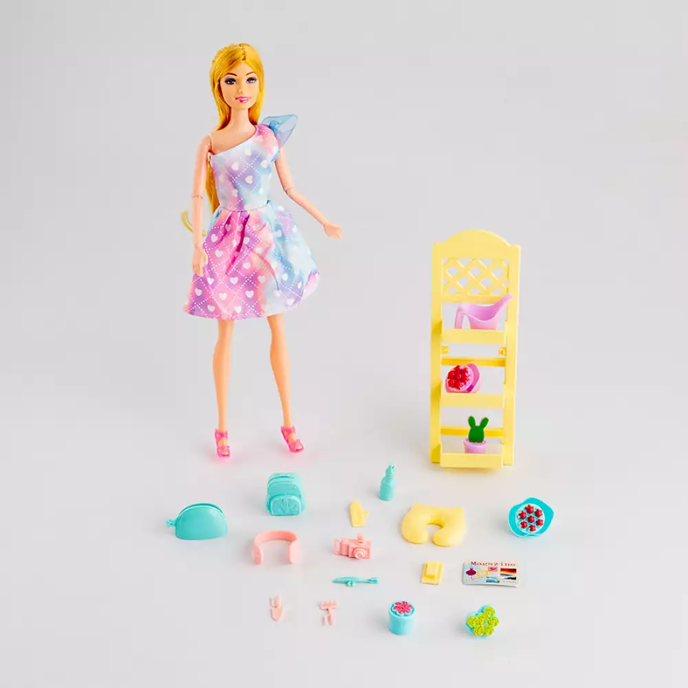 Muñeca Fashion Maypa Jardinera 32X7Cm Surtido