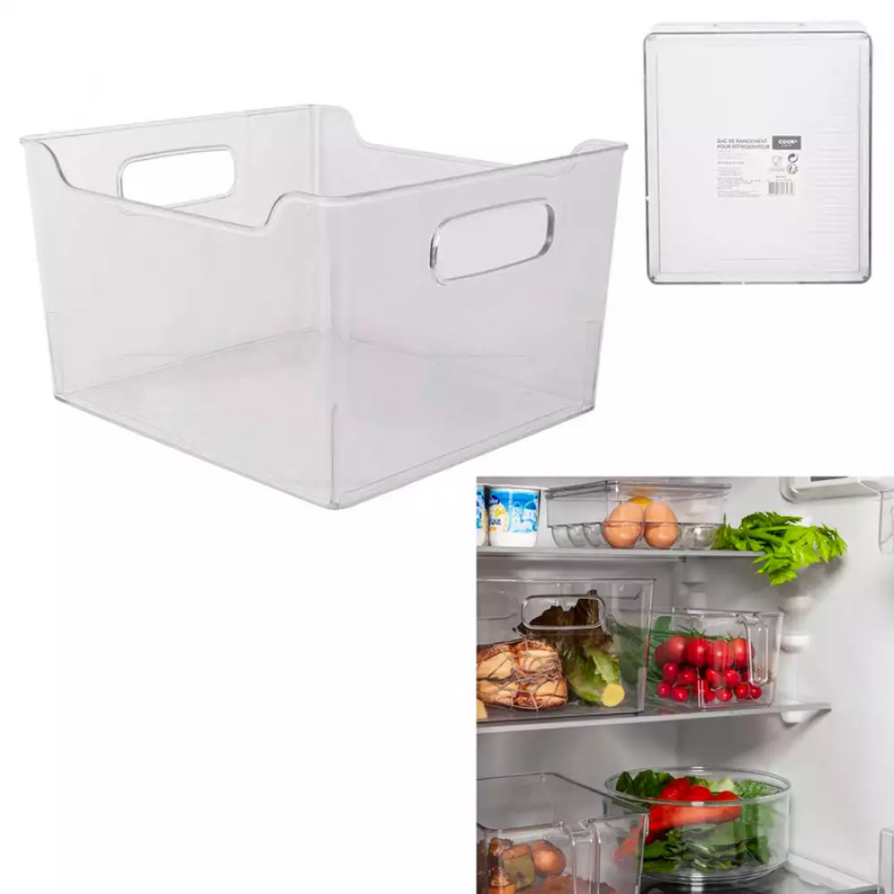Organizador Cook Concept Para Nevera 25X23X15.5Cm Plastico Kb5941