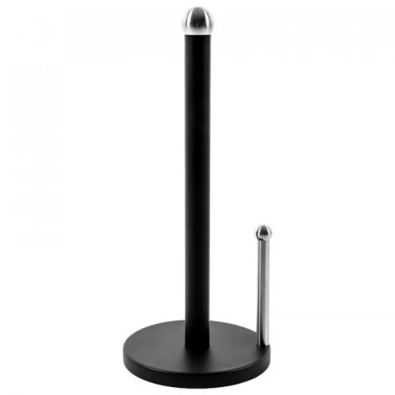 Organizador para Papel Kitchen Details Negro/Plateado