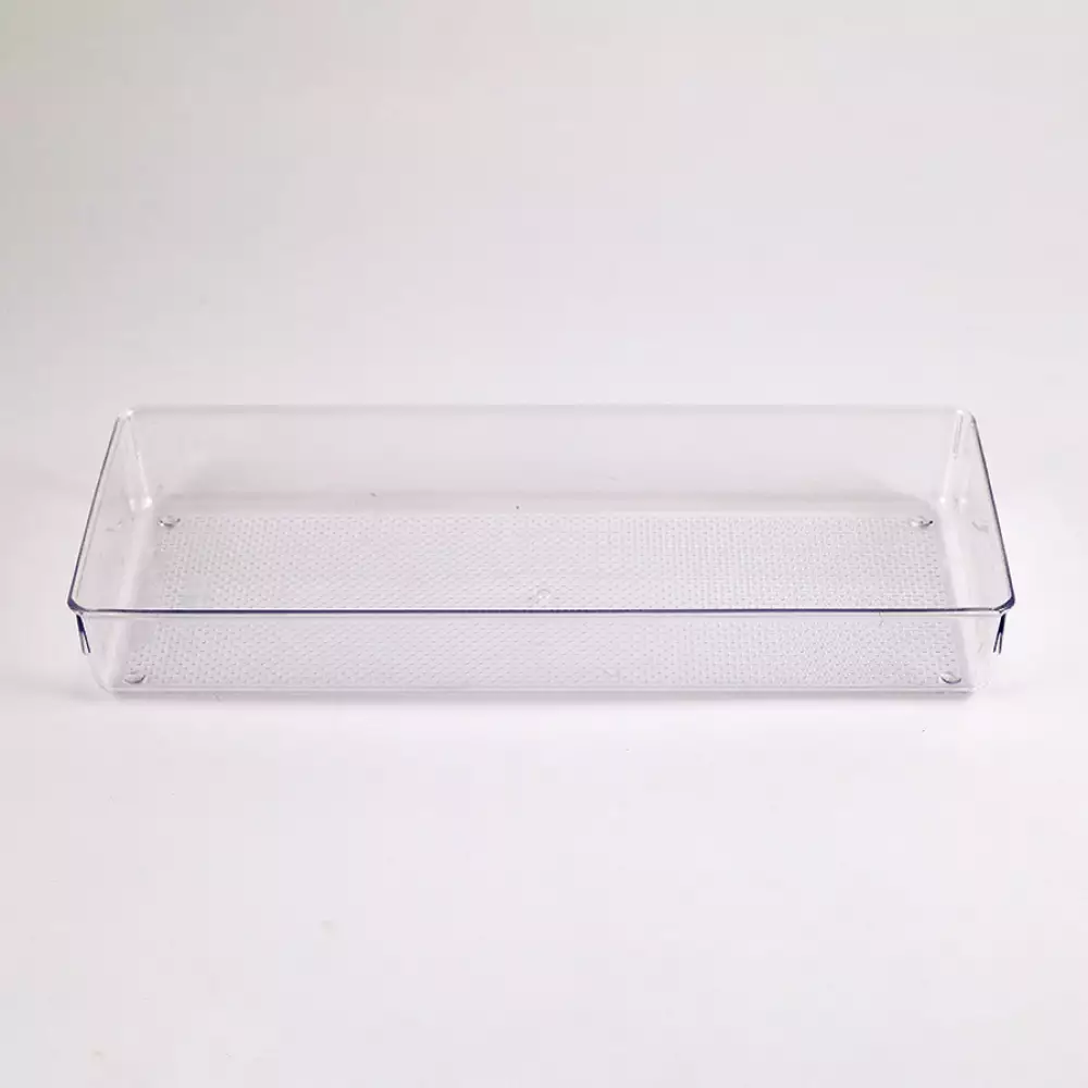 Organizador Plasticforte 15X5X37Cm Translucido Plastico 12539