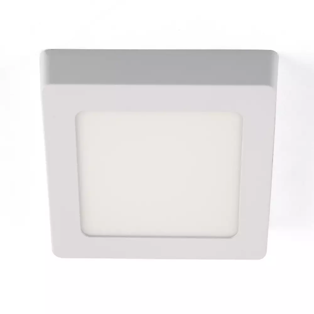 Panel sobreponer vatio cuadrado luz calida cm 1