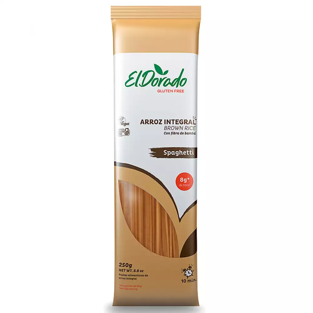 Pasta Arroz Integral El Dorado Spaguetti 250 Gr 68000