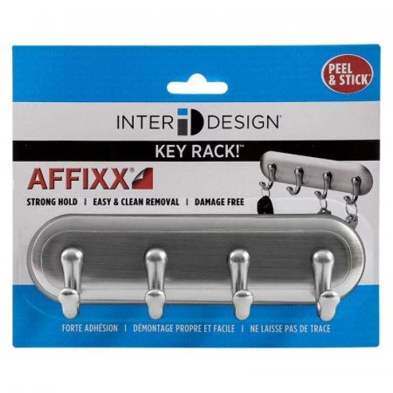 Perchera Pequeña Interdesign-Plateado