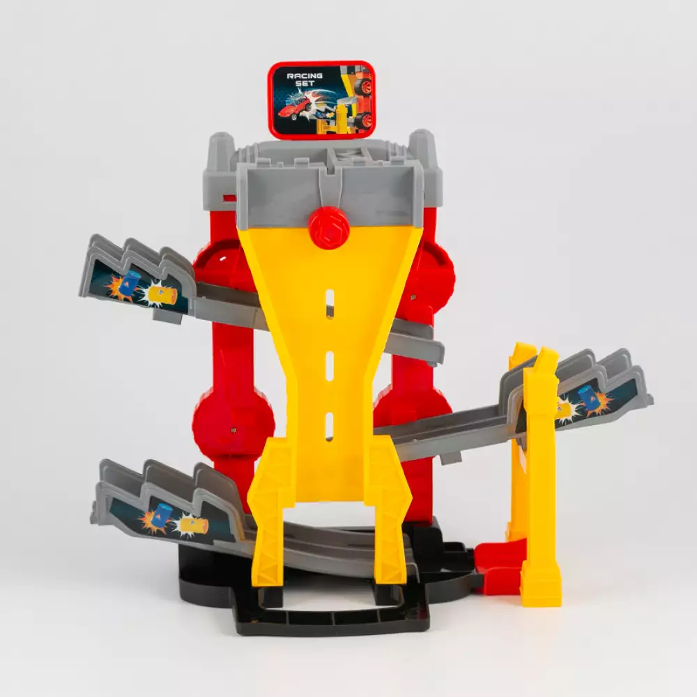 Pista Maypa 3 Carros  42X6Cm Plastico