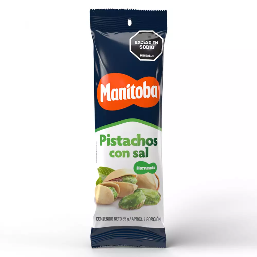 Pistachos Manitoba 1617 X 35Gr