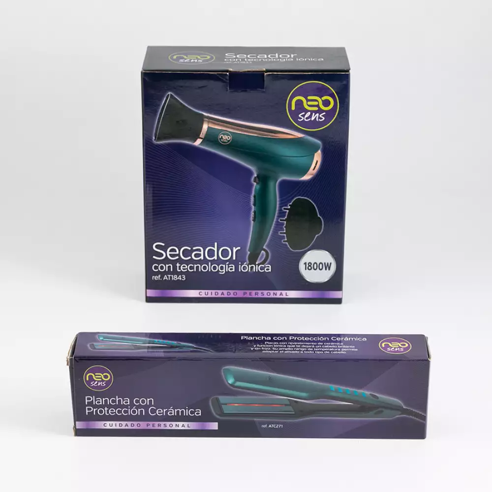 Plancha+Secador Neo Sens