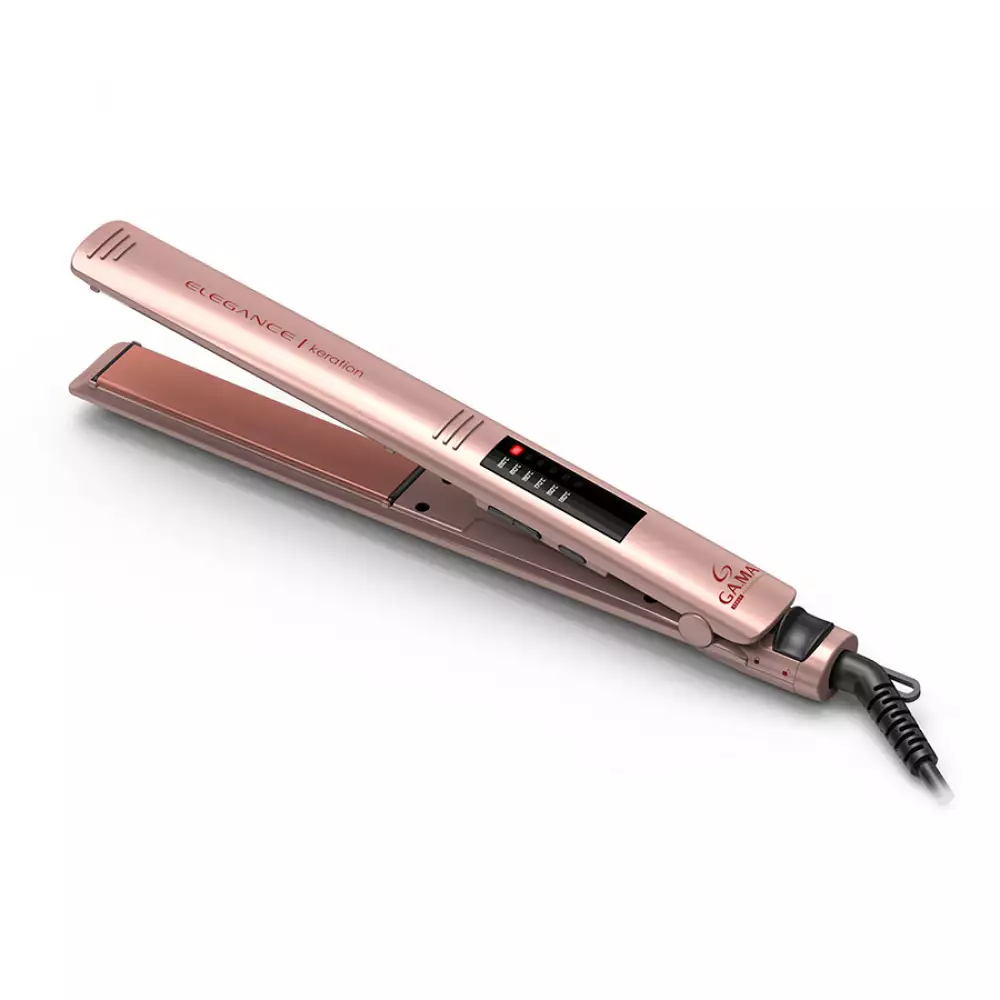 Plancha de Cabello Gama Led Keration Rosado