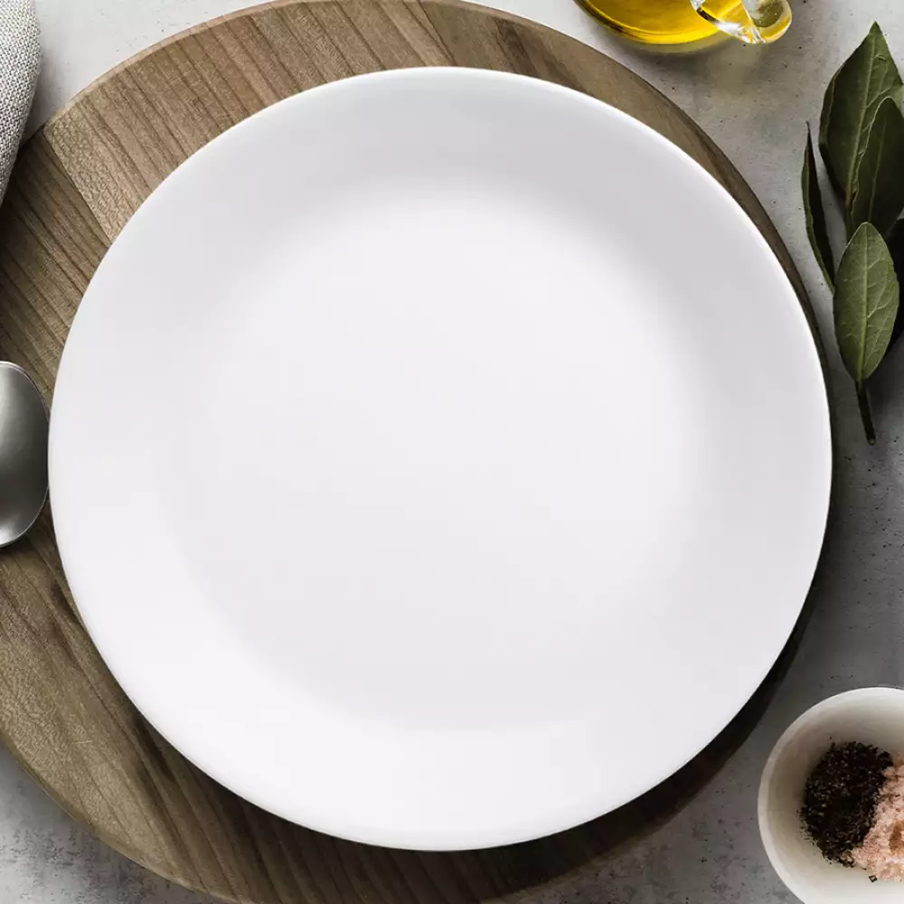 Plato Cena Corelle 6003893 26Cm Blanco Redondo En Vitroceramica