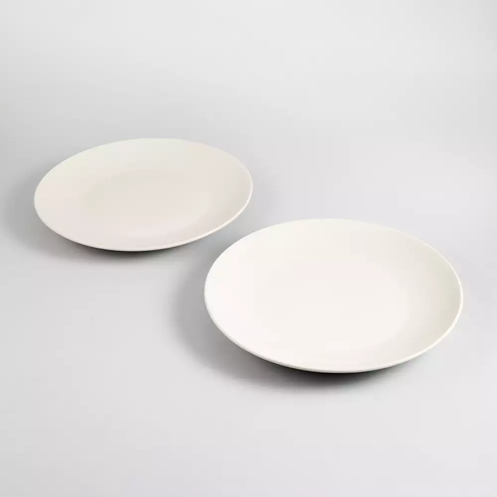 Plato Cena Expressions Redondo 31 Cm Blanco Vidrio Opal Jx130-A00