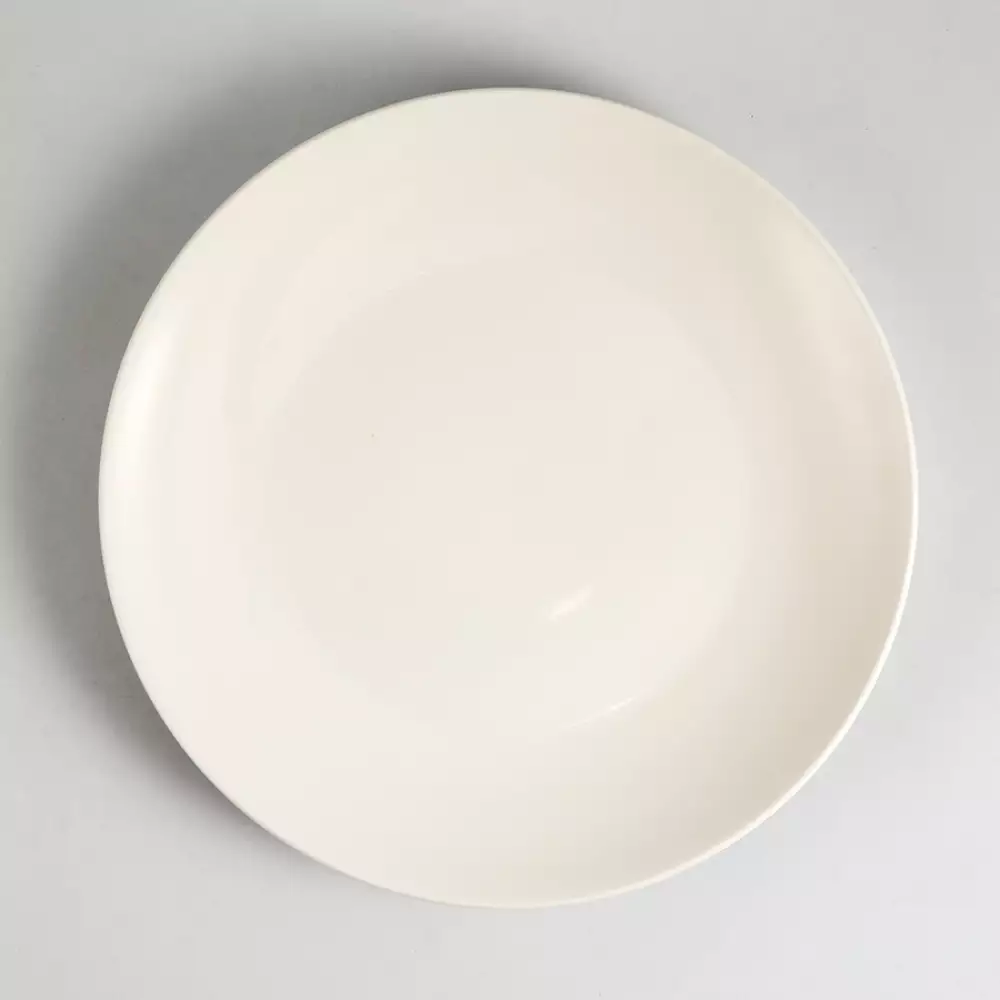 Plato Cena Expressions Redondo 31 Cm Blanco Vidrio Opal Jx130-A00
