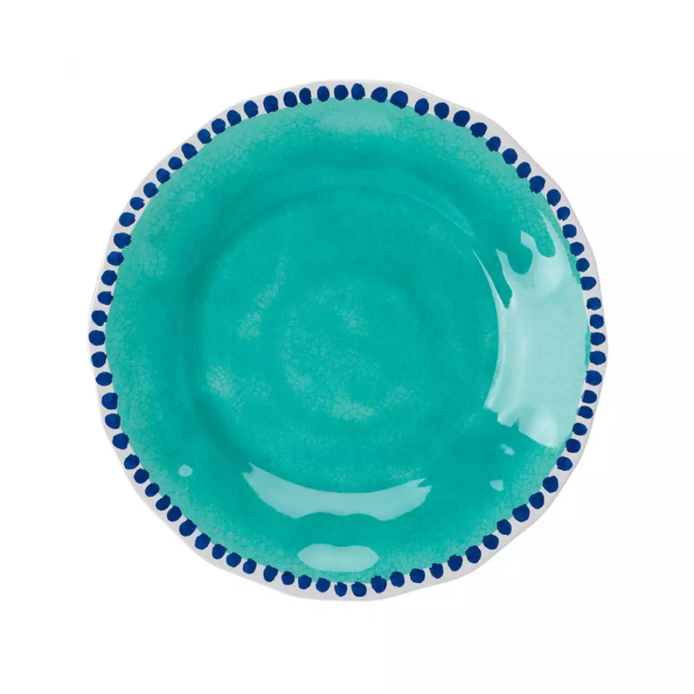 Plato Expressions Cm 27Cm Azul Melamina Ff0281