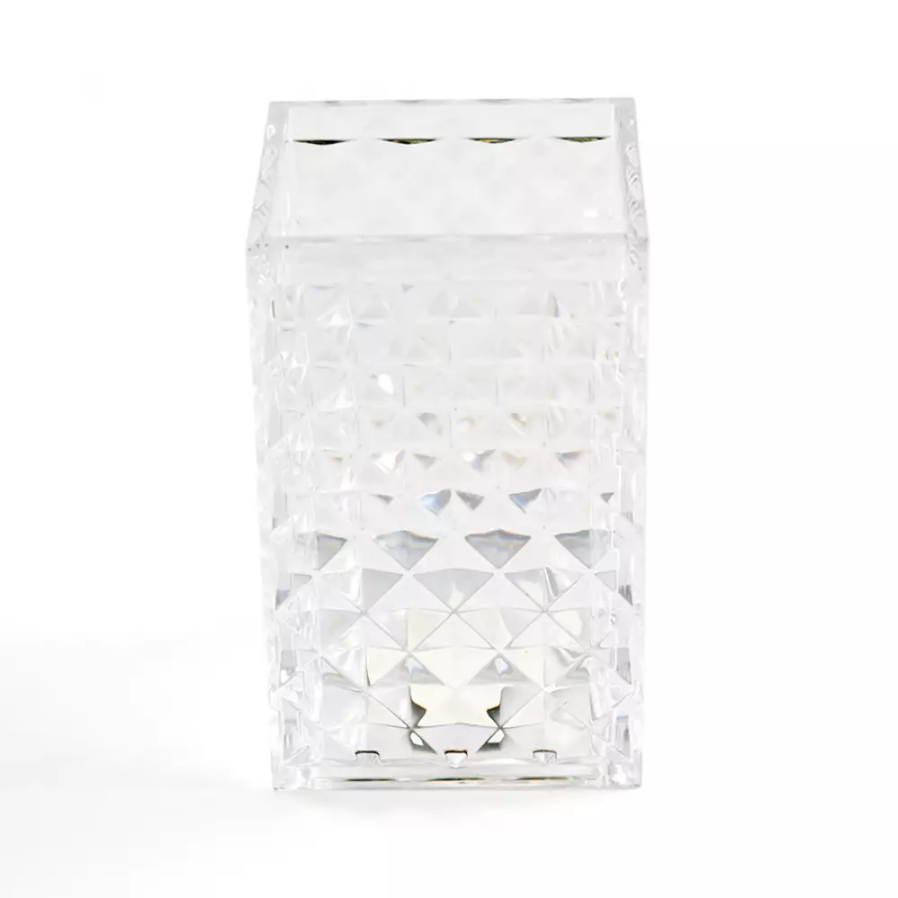 Portacepillo Expressions 6X10X6Cm Transparente Polietileno Ge11A