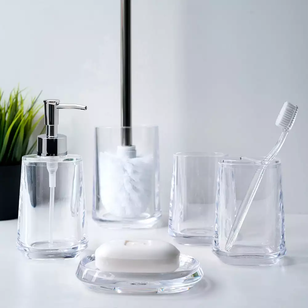 Portacepillos Capri Expressions Transparente