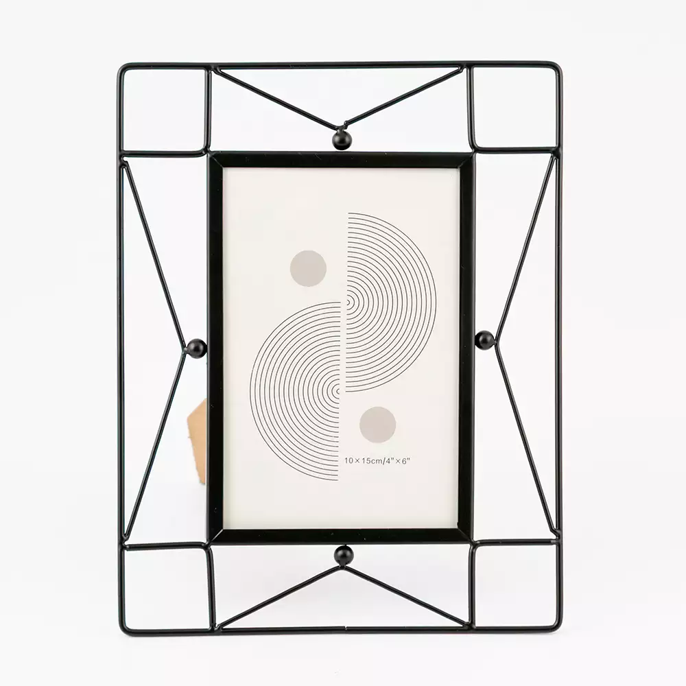 Portaretrato Concepts 17Xcm Negro 80% Metal 10% Vidrio 532-54