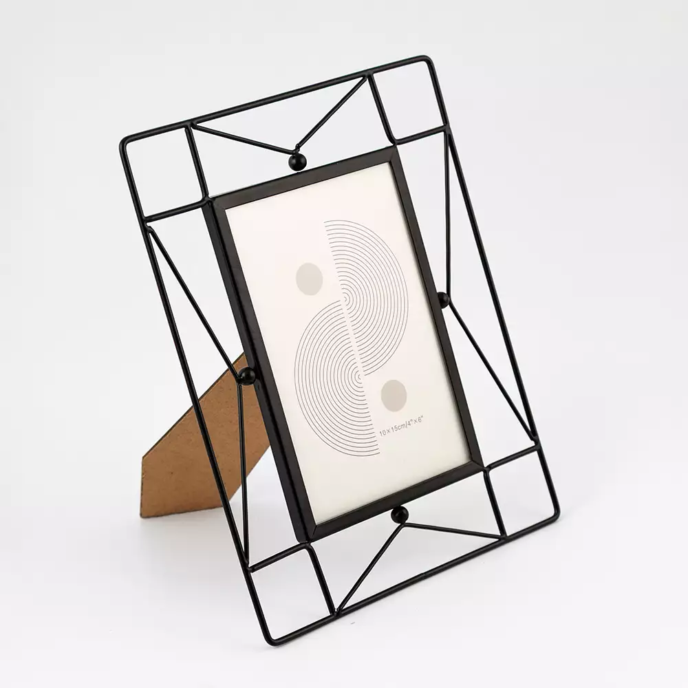 Portaretrato Concepts 17Xcm Negro 80% Metal 10% Vidrio 532-54