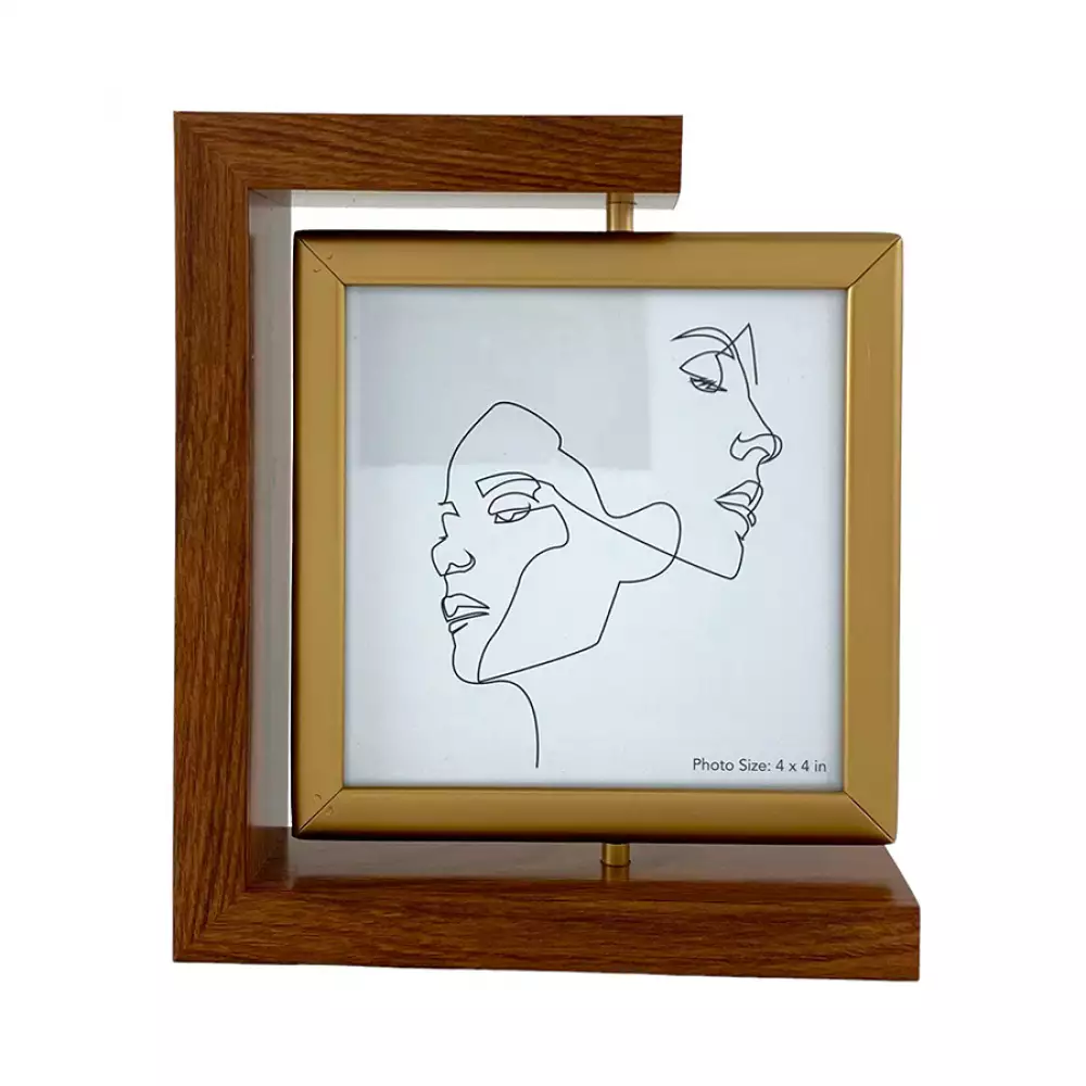 Portaretrato Concepts 4*6 Monocromia 146X128Mm Caqui Polietileno