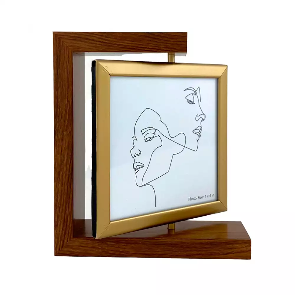 Portaretrato Concepts 4*6 Monocromia 146X128Mm Caqui Polietileno