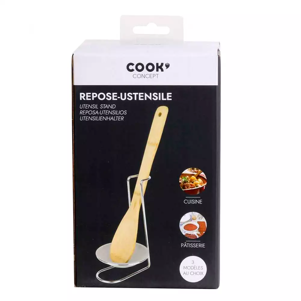 Posa Cuchara Cook Concept Ku6514 En Acero Inox Surtido