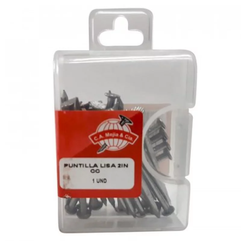 Puntilla Ca Mejía 5203L27B04 Lisa C/ Cabeza 2Pul