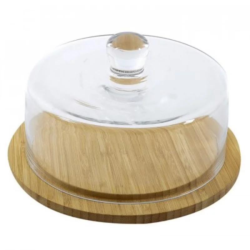 Quesera Expressions Base Domo 22X23X14cm Transparente