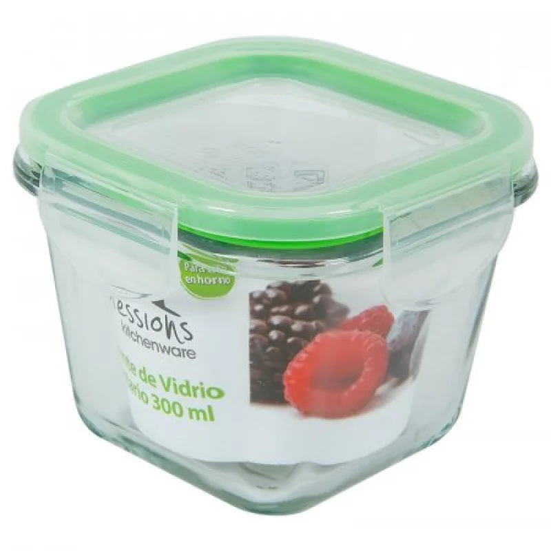 Recipiente De Vidrio Refractario Hermético Expressions