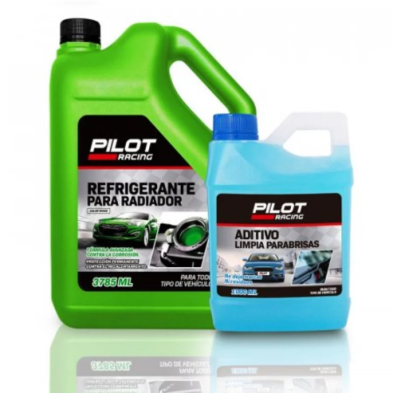 Refrigerante Pilot Racing Radiador Verde 3785Ml +