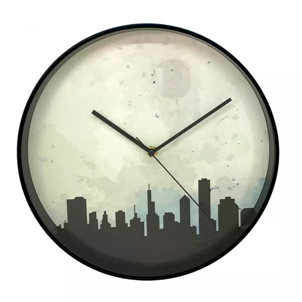 Reloj concepts pared essential 32x38cm blanco 80% plastico