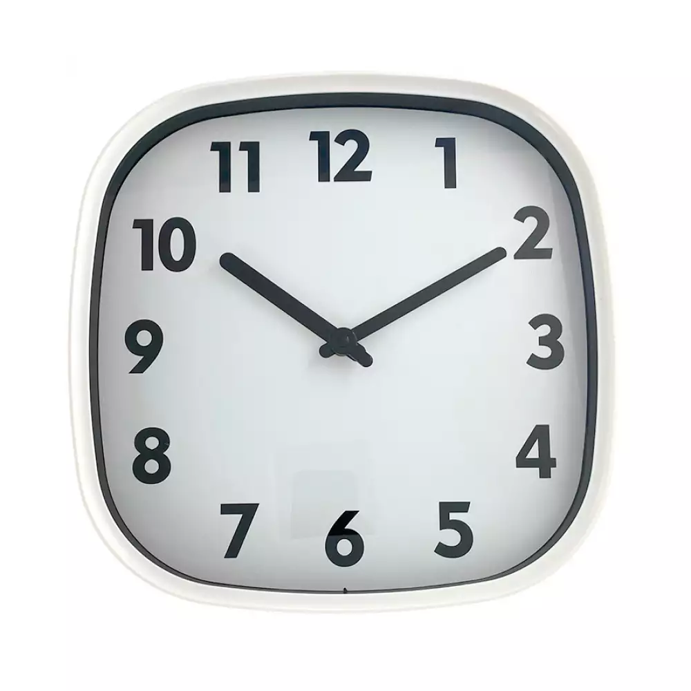 Reloj Pared Concepts Monocromia 29.7 Cm Gris Plastico 423-1611