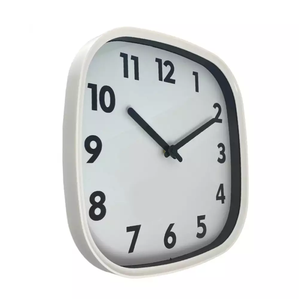 Reloj Pared Concepts Monocromia 29.7 Cm Gris Plastico 423-1611